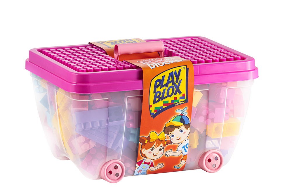 Construction Box with Play Blox.