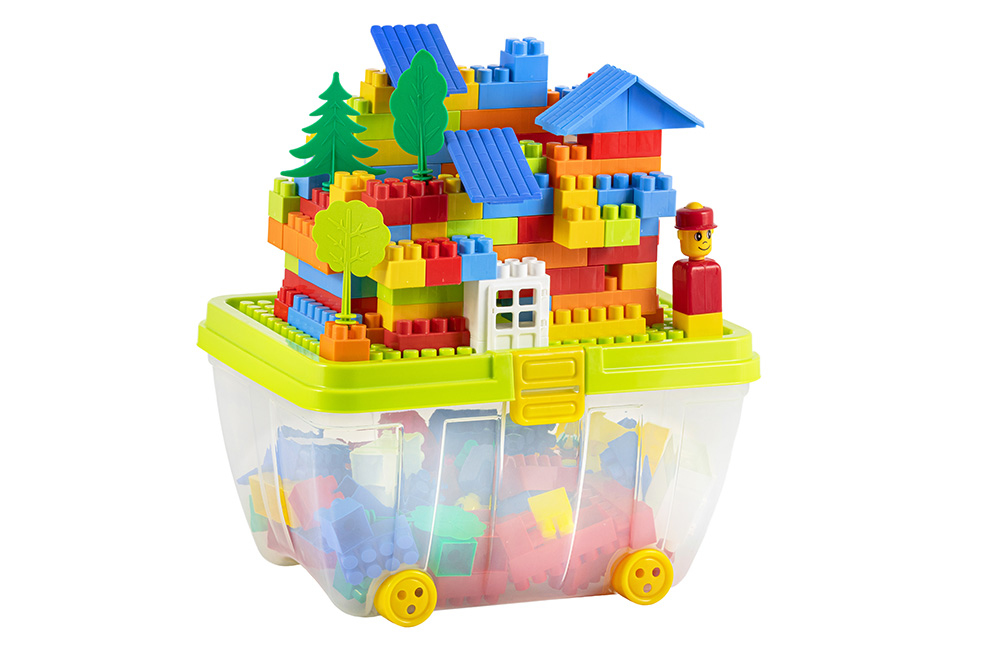 Construction Box with Play Blox.