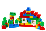 Przykładowa budowla z klocków Mega Blox.